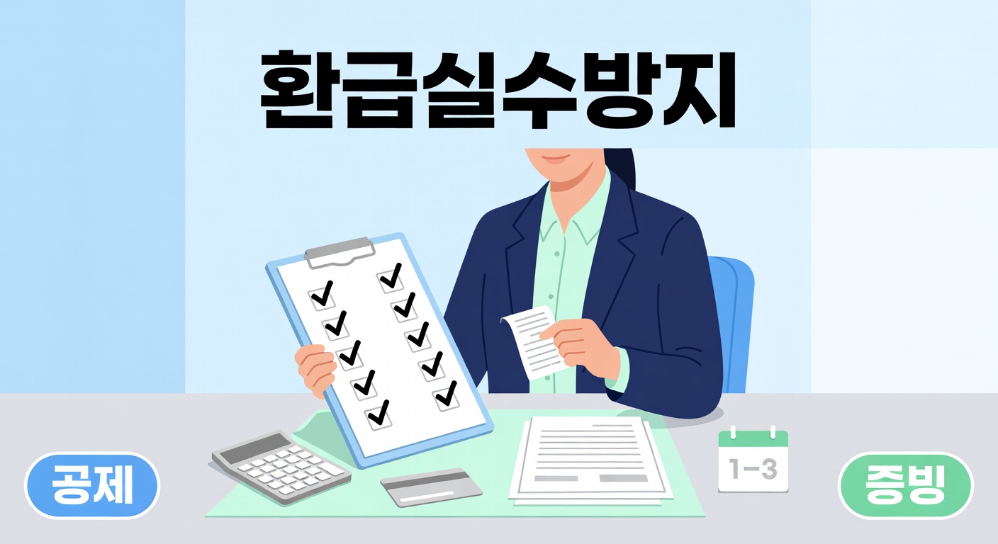 연말정산 환급 실수 방지 체크리스트 — 놓치기 쉬운 공제·증빙 총정리